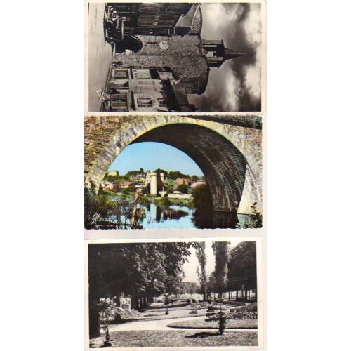Lot De 5 Cartes Postales Semi-Modernes Des Deux Sèvres (79)