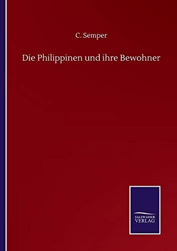 Die Philippinen Und Ihre Bewohner