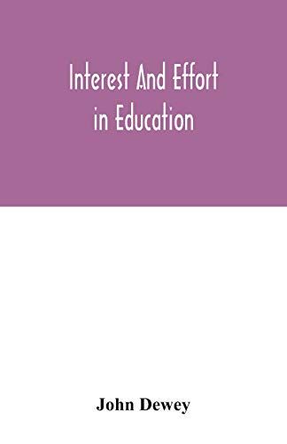 Interest And Effort In Education