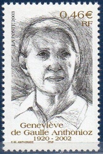 Hommage À Geneviève De Gaulle Anthonioz