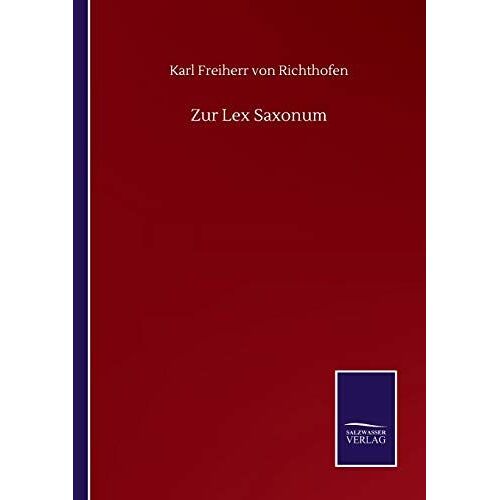 Zur Lex Saxonum