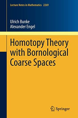 Homotopy Theory With Bornological Coarse Spaces