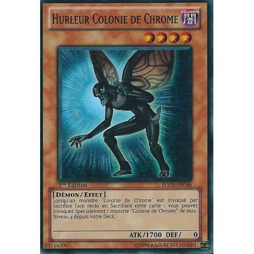 Ha05-Fr046 - Hurleur Colonie De Chrome - Lot De 2 - Yu Gi Oh! - Vf - Sr