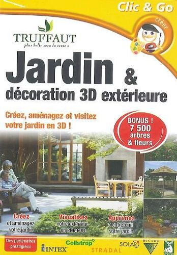 Jardin Et Décoration 3d Extérieure - Dvd Rom Pc
