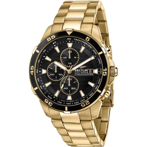 Montre Homme Sector En Métal Jaune