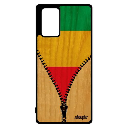 Coque Silicone Drapeau Guinee Guineen Samsung Note 20 En Bois Et Foot 4g Basket Jo Football Coupe Du Monde Can Made In France Galaxy