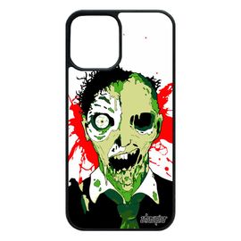 Coque Pour Iphone 12 / 12 Pro Silicone Mort Vivant Bumper Case Souple Effrayant Spectre Squelette Vert Paranormal Tache Etui