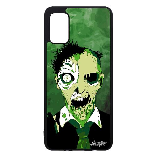 Coque Pour Samsung A41 En Silicone Zombie Horreur Gore Halloween Apocalypse Portable Nuage Fumee Mort Vivant Telephone Homme Galaxy