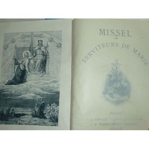 Missel Des Serviteurs De Marie