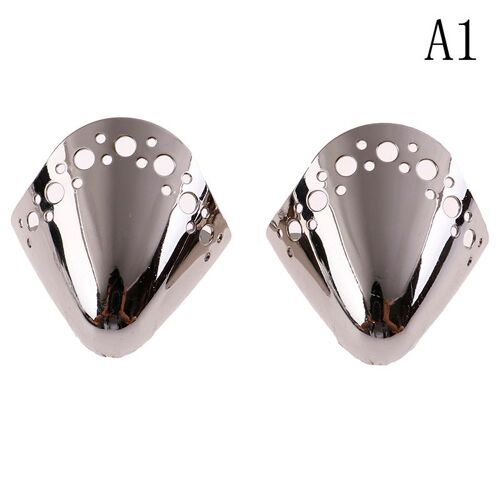 Décorations De Chaussures En Métal, 1 Paire, Protection Des Orteils, Talons Hauts, Accessoires De Réparation De Chaussures Cassées