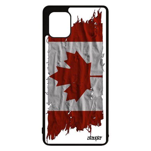Coque Drapeau Canada Canadien Samsung Galaxy Note 10 Lite Silicone Jo Football Tpu Jeux Olympiques Antichoc Tissu Telephone Pas Cher
