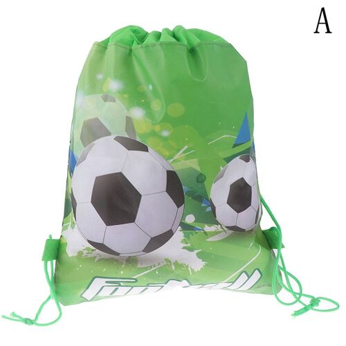 Sac À Dos En Tissu Non Tissé Pour Enfants, Sacs Cadeaux À Cordon De Football, Sac À Dos À Cordon De Dessin Animé, Sac À Dos Pour Enfants Garçons, Chaussures, Vêtements, 4styles