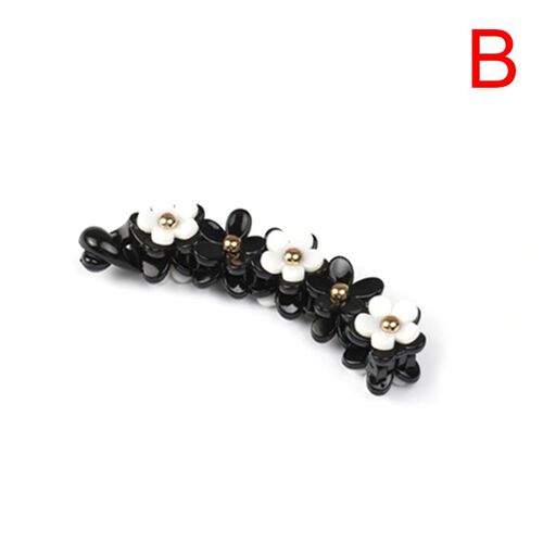 Pinces À Cheveux En Acrylique Pour Femmes Et Filles, 1 Pièce, Épingles À Cheveux, Fleur, Accessoires Pour Cheveux, Barrette, Coiffure 