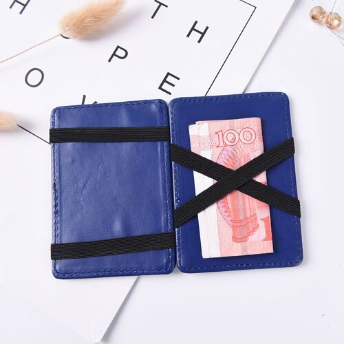 Portefeuilles Magiques En Cuir Pu De Haute Qualité Pour Hommes, Mini Porte Monnaie Pour Hommes, Petit Porte Cartes À La Mode, Offre Spéciale