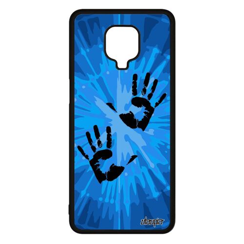 Coque Pour Redmi Note 9 Pro En Silicone Empreinte Main Housse Explosion Hipster Trace De Deux Peinture Mobile Portable Homme Xiaomi