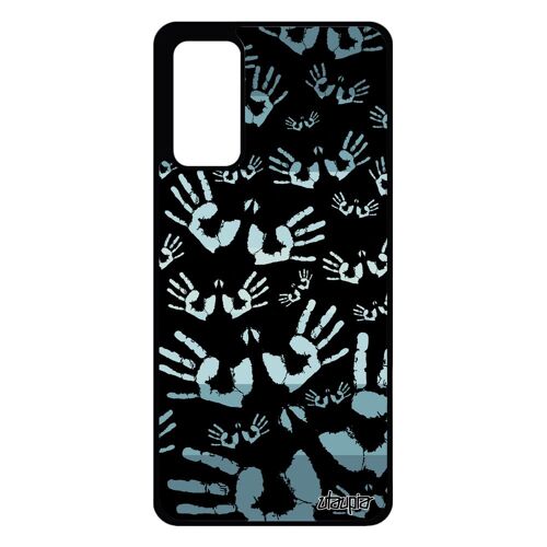 Coque Pour Samsung Galaxy S20 Fe Silicone Empreinte Main Trace De Imprimé Telephone Petites Motif Enfant Portable Peinture 4g Garçon