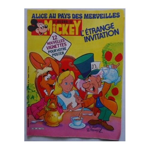Le Journal De Mickey N°1553 De 04/1982
