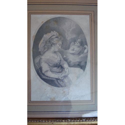 Gravure Anglaise,Cupidon/Antique English Print "Cupid's Revenge",Ca 1800.J  Hodges Benwell,C Knight