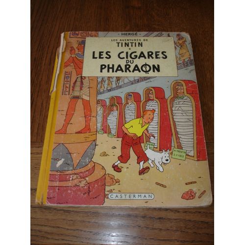 Tintin Les Cigares Du Pharaon