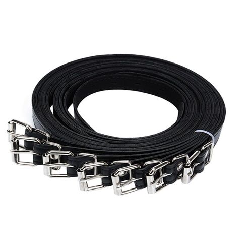 Ceinture De Bondage Sm En Cuir Pour Femmes, Ensemble De 7 Pièces, Sangle De Harnais Réglable, Corde De Liaison Esclave, Jouet Sexy Pour Couple Adulte