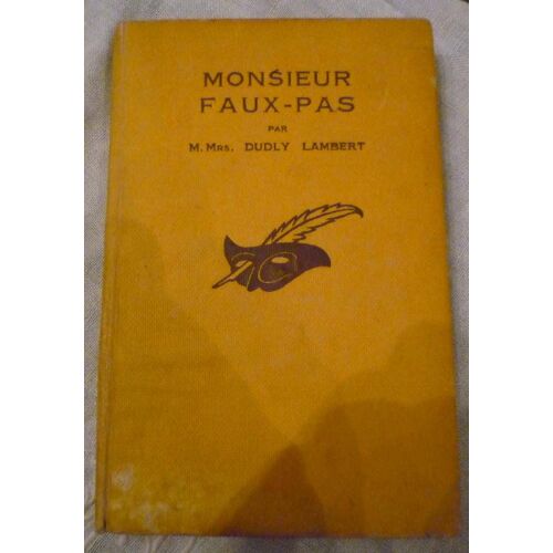 Monsieur Faux-Pas