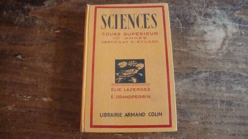 Sciences : Cours Supérieur 1ère Année