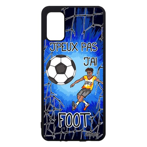 Coque Samsung Galaxy A41 Silicone J'peux Pas J'ai Football Etui Bd Foot Telephone Coupe D'europe Humoristique Sport Drole Souple De