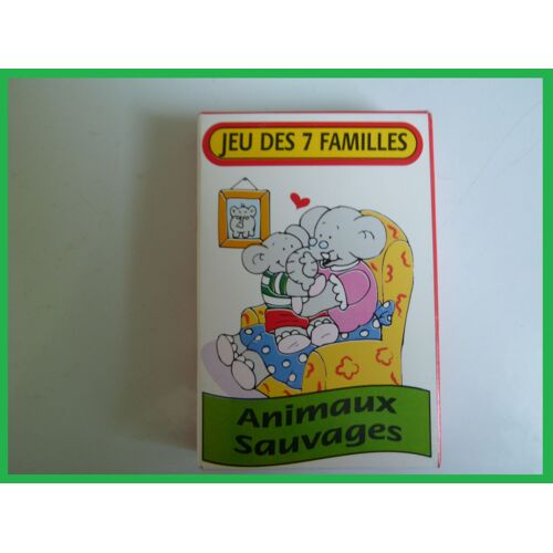 Jeu 7 Familles - Animaux  Sauvages