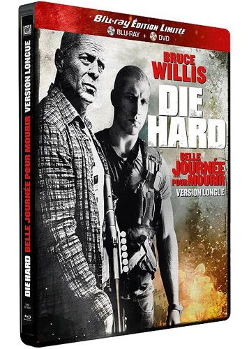 Die Hard 5 : Belle Journée Pour Mourir - Combo Blu-Ray Version Longue + Dvd - Édition Limitée Boîtier Steelbook®