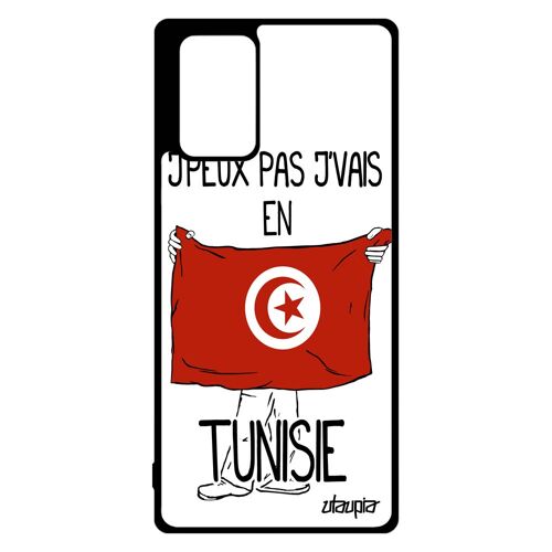 Coque Note 20 Silicone J'peux Pas J'vais En Tunisie Foot Etui Humour Personnalisé Jeux Olympiques Jo Coupe D'afrique Samsung Galaxy