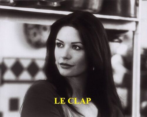 Catherine Zeta Jones / Photo Noir Et Blanc 20x25