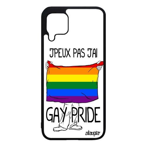 Coque Huawei P40 Lite Silicone J'peux Pas J'ai Gay Pride Drapeau Gay Telephone Humour Parade Mobile Rainbow Marche Des Fiertés Lgbt