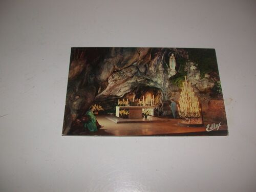 Carte Lourdes Grotte  Ancienne