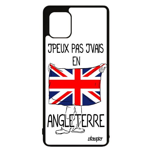 Coque Silicone J'peux Pas J'vais En Angleterre Samsung Note 10 Lite Jeux Olympiques Rigide Coupe Du Monde Royaume Unis Euro Galaxy