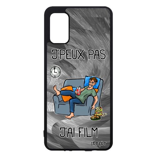 Coque Samsung A41 Silicone J'peux Pas J'ai Film Etui Bande Dessinée Cinema Alu Jpeux Rigide Texte Humoristique Drole Je Manga Galaxy