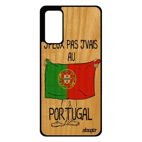 Coque S20 Fe En Bois Silicone J'peux Pas J'vais Au Portugal Antichoc Coupe Du Monde Dessin Jeux Olympiques Humour Jo Samsung Galaxy