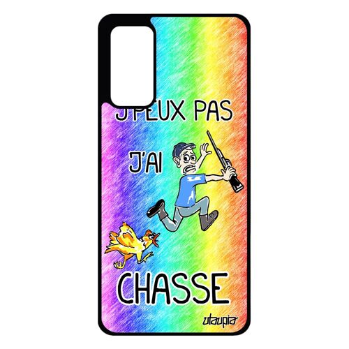Coque Pour Samsung S20 Fe Silicone J'peux Pas J'ai Chasse Humour Comique Drole Bd Chasseur Housse Homme Humoristique Vert 4g Galaxy