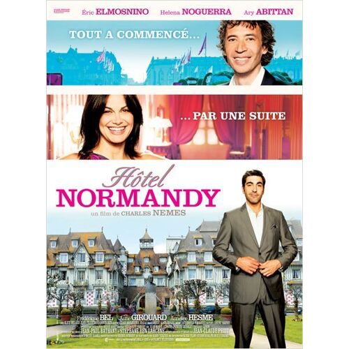 Hotel Normandy - Véritable Affiche De Cinéma Pliée - Format 40x60 Cm - De Charles Nemes Avec Héléna Noguerra, Eric Elmosnino, Ary Abittan, Jean-Marie Lamour, Frédérique Bel, Anne Girouard - 2013