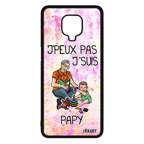 Coque en silicone jpeux pas j'suis papy pour Redmi Note 9 pro papi motif 4G dessin telephone texte comique drole je portable Xiaomi