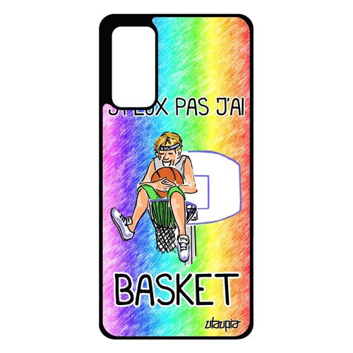 Coque Silicone Samsung S20 Fe J'peux Pas J'ai Basket Bd Basketball Humoristique Jo Drole Humour Housse Nba Cover Personnalisé Galaxy