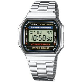 Casio A-168wa Montre, Unisex, Vintage, Chronometre, Illuminator, 7 Ans - 1 Pile