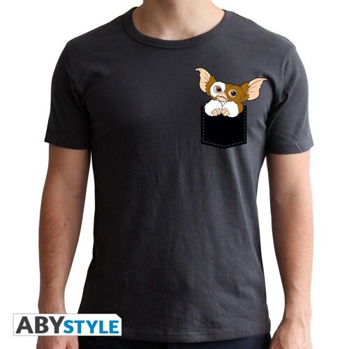Gremlins - T-Shirt - Pocket Gizmo - Dark Grey - (Xs)