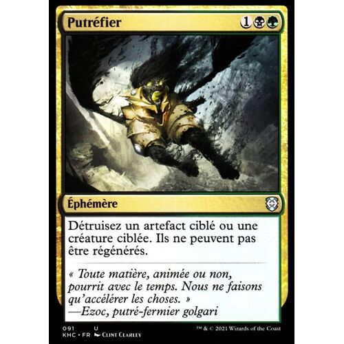 Putréfier - Mtg - Deck Commander Kaldheim - U - 91
