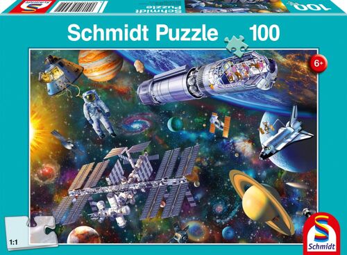 Puzzles Plaisir De L'espace, 100 Pcs