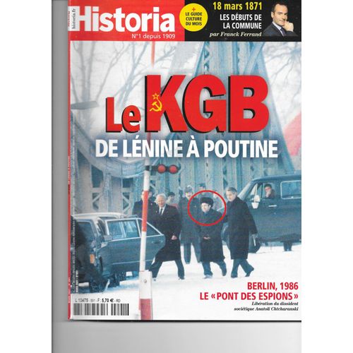 Le Kgb De Lenine A Poutine