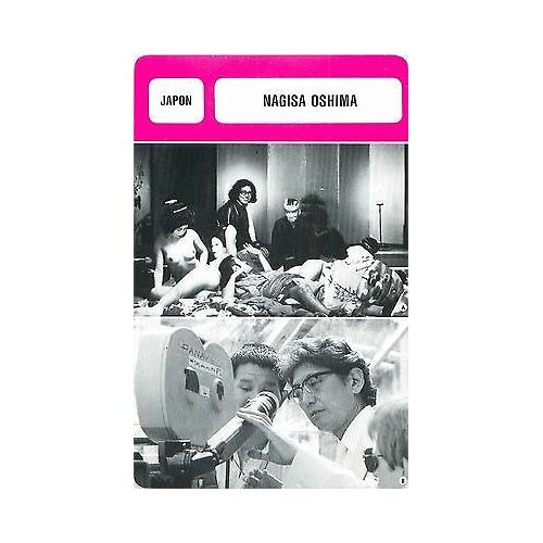 Fiche Monsieur Cinema Nagisa Oshima