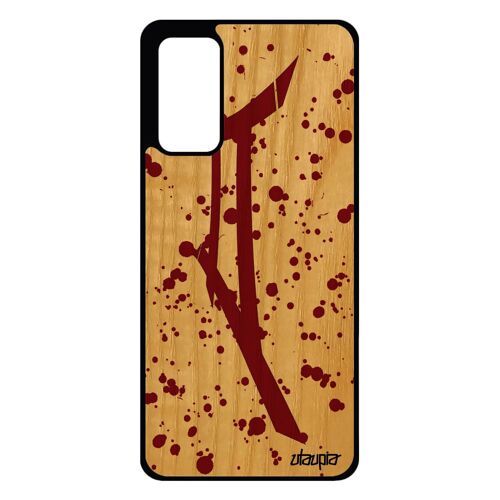 Coque Samsung Galaxy S20 Fe En Bois Silicone Signe Du Zodiaque Gemeaux 4g Souple Horoscope Peinture Symbole Etui Portable Solide De