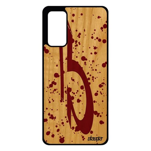 Coque Silicone Pour Galaxy S20 Fe Bois Signe Du Zodiaque Balance Horoscope Femme Astrologique Frêne Calligraphie Rouge Noir Samsung