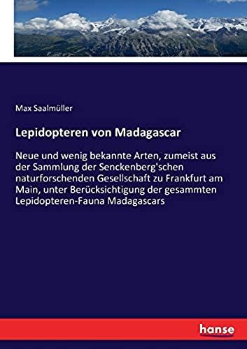 Lepidopteren Von Madagascar