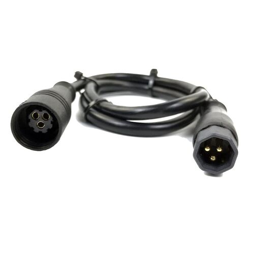 Câble moteur de moyeu de roue à 9 broches 60cm Câble d'extension de moteur EBike Connecteur femelle à mâle pour E-Bike Ac